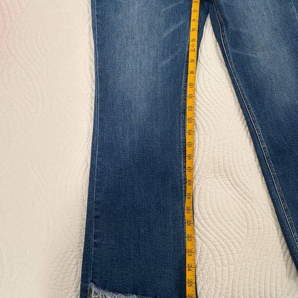 Flying Monkey Jeans, Raw Hem Straight Leg, sz 29 - Picture 6 of 9